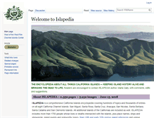 Tablet Screenshot of islapedia.com